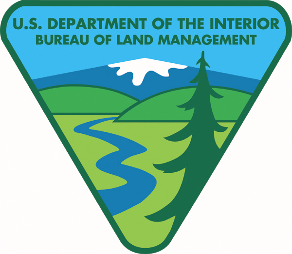 US Dept of the Interior BLM sign
