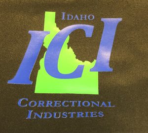 Embroidered ICI logo