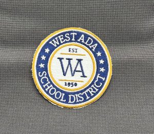 Embroidered West Ada School District logo
