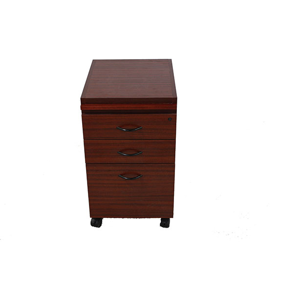 cherry set of drawers with casters